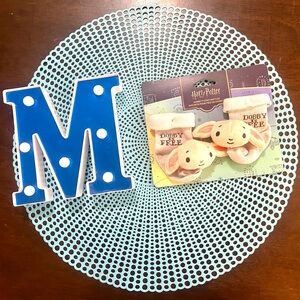 Adorable Harry Potter Dobby foot rattles socks, New